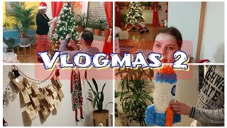 Vlogmas 2023🤩Decoram , facem Bradul, Advent calendar și Pinata pt Andrei