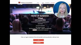 Free Dental CE Webinar. Xylitol in Oral Health Prevention Strategies. Dental CE Academy