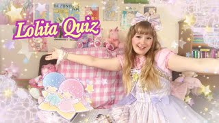 Putting my Frills to the Test! 🎀 Lolita Level-Up Quiz: Part 2