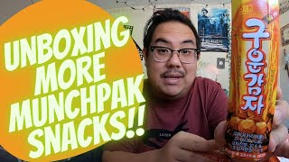 ANDY EATS: December's Unboxing of MunchPak | More Delicious Snacks From Around The World w/ MunchPak