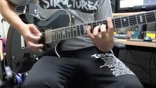 Jay Marrero - ESP LTD Ben Weinman guitar w/ Bareknuckle Black Dog & Emerald pickups Test