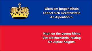 Oben am jungen Rhein - National Anthem of Liechtenstein (English/German lyrics)