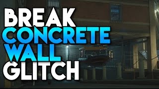 Break Concrete Wall Glitch | Kanal | Rainbow Six Siege