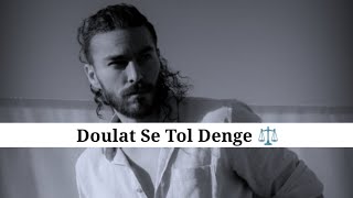 Doulat_Se_Tol_Denge_Attitude_Shayari_WhatsApp_Status_Video_Black_screen || Asad Status