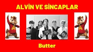 BTS - BUTTER OFFİCİAL MV | ALVİN VE SİNCAPLAR