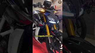 #shorts TVS apache rtr 310 new 2024 model graphics bs7 walk around looks design.