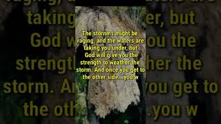 God Message Today l The storm might be raging and the...l English Video l Quotes English God #shorts