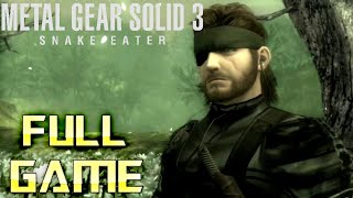 Metal Gear Solid 3: Snake Eater | Full Game Walkthrough | No Commentary