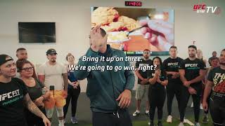 "We Win as a Team" Arod speaks at UFC Gym