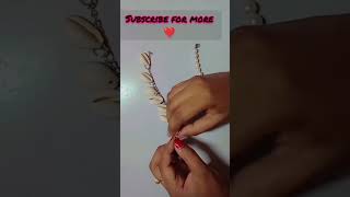 Diy necklace #diy#youtubeshorts#crafteraditi@CrafterAditi@itspriyanjalisingh@craftykhushii