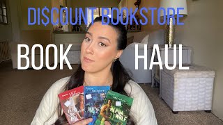 Discount Bookstore Romance Book Haul