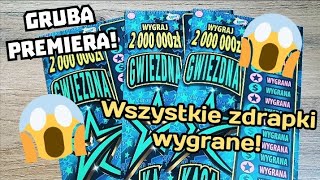 Zdrapki Lotto 🎲 Gruba Premiera! 3 zdrapki Gwiezdna Kasa 💫 No i elegancko poszło 😎