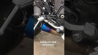 Yamaha Yfz R7 2022 60th Anniversary  With KO Exhaust