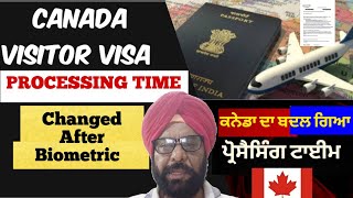 Canada Visitor Visa। Canada Tourist Visa। Weekly Processing Time Update 2024।