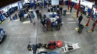 Cub Scouts Klondike Derby Sled Event (Time Lapse) At G&C Tire and Auto Service Jan 2023