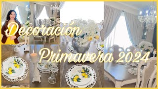 Decoración elegante con poco dinero para Verano | comedor 🌱