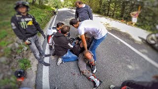 GRAVE INCIDENTE TRA DUE MOTO