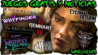 Noticias y Juegos GRATIS: Wayfinder, Atlas Fallen, Baldurs Gate 3, Diablo IV Remnant 2 y mucho más