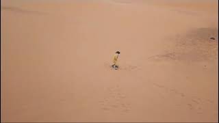 Sandboarding in Merzouga Desert www.quietmerzougadesert.com   #sandboarding #merzougadesert