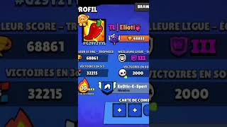 Je tombe contre des pro player en faisant la méga tirelire 🔥#brawlstars #supercell #proplayer