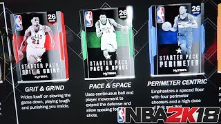 NBA 2K18 MyTEAM STARTER PACK OPENING & MORE! (NOT CLICKBAIT!)