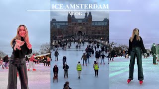 Vlog | ice Amsterdam ⛸❄️✨