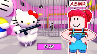 HELLO KITTY BARRY'S PRISON RUN in Roblox