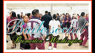 Baile  social en Bremerton Washington con la Marimba Latidos de mi Pueblo Comunidad de todos Santos