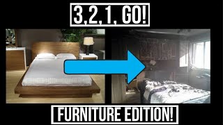 3 2 1 GO! ❘ Furniture Edition! (Meme) #Shorts