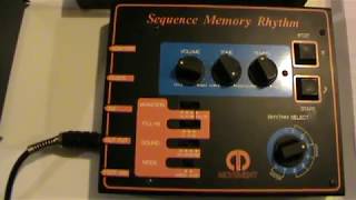 MOVEMENT Sequence Memory Rhythm DRUM MACHINE DEMO