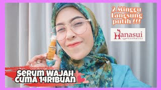 SERUM HANASUI WHITENING GOLD REVIEW | PEMAKAIAN 2 MINGGU By Suciilaw