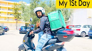 1st day food delivery job home delivery food salary