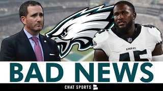 🚨BREAKING🚨 Eagles Just Got BAD News + Eagles TRADING LB Devin White? Eagles News & Rumors