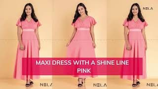 Gorgeous fashionable plain colour party wear dresses collection for Women and Girls