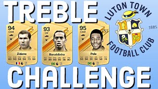 Luton town Treble Challenge FC 24!