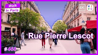 Rue Pierre Lescot, Paris, France | Paris walk | Paris street tour | Paris street walk