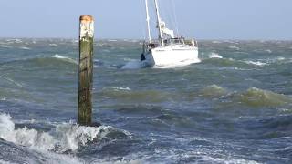 'French Flower' entrance Vlieland yacht harbour