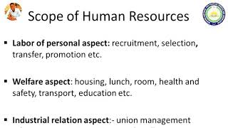 Scope Of Human Resource Management (Midnimo Institute For Professional HRM)