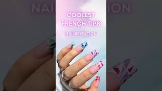 Coolest French Tip Nail Designs For This Summer 🌞 | Summer Nails 2021 #shorts