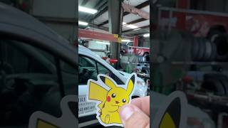 Pikachu is Going To Work! Pokemon stickers in random places