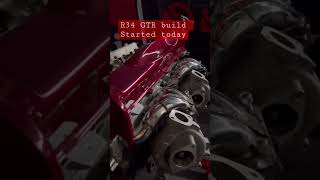 Nissan r34 GTR rb26 build #foryou #nismo #gtrlovers #r34skyline #skyliner34 #gtr #r34gtr #rb26