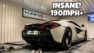 JM IMPORTS NEW PROJECT for 2021 MCLAREN 570S  DYNO Pull “TESTING”