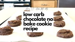 🍪 3 Minute Keto NO BAKE Cookie Recipe | Full Day of Clean Eating Keto