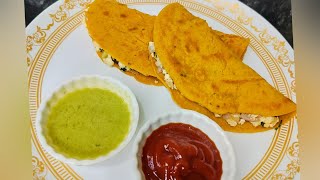 Besan Paneer Chilla | शादियों वाला बेसन पानीर चिल्ला घर पर | Tasty😋