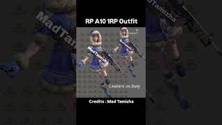 RP A10 1RP OUTFIT 3.5 UPDATE#bgmi #pubgmobile #pubg #reels