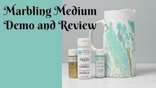 Marbling Medium Demo & Review