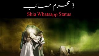 3 Muharram Masaib - Shia Whatsapp Status Full Screen Video 2021 - Azadari Pakistan