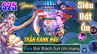 TOP 1 Yena | Trận Đầu Tiên Mùa 25 Cực Bất Ổn Sau Khi Trở Lại Game Và Hành Trình Leo Top Yena Phần 1