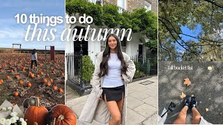 10 THINGS TO DO THIS AUTUMN (2024) 🍂 | fall bucket list