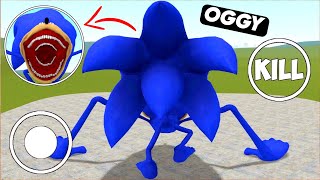 What If OGGY Became SHIN SONIC TAPES To Kill Everyone in Garry's Mods!?